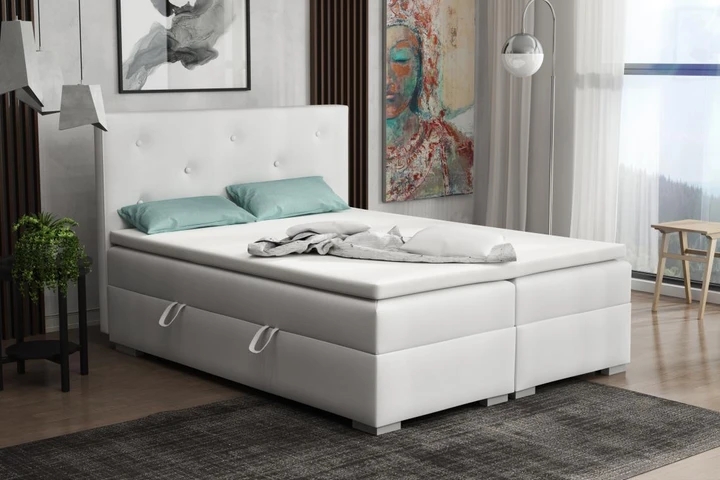 DONA kontinentálnA posteľ boxspring 180x200 cm s úložným priestorom