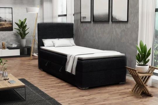 DETROIT MINI kontinentálna posteľ boxspring 90x200 s úložným priestorom