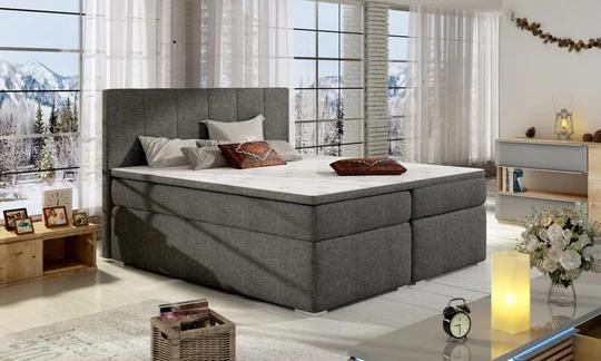 BOLERO 140x200 boxspring posteľ s úložným priestorom