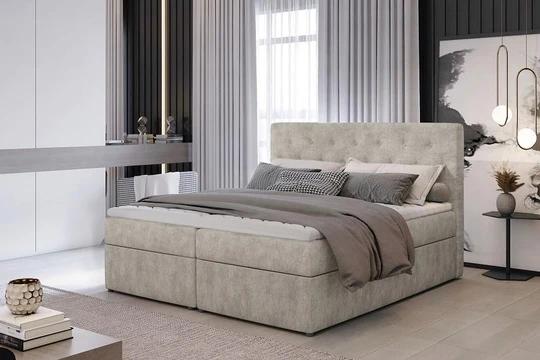 NORA 140x200 boxspring posteľ s úložným priestorom
