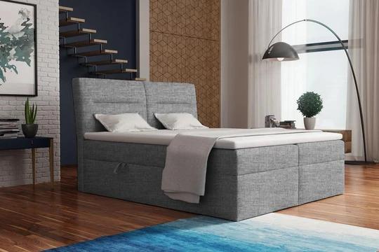 CASINO kontinentálna posteľ boxspring 160x200 s úložným priestorom