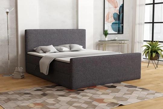 ZITA kontinentálna posteľ boxspring 140x200 s úložným priestorom