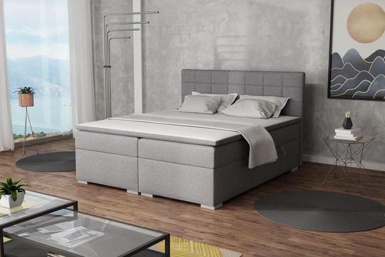 ASTRA 140x200 cm boxspring posteľ s úložným priestorom