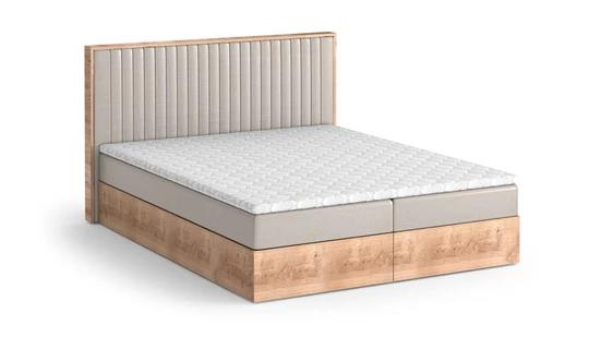 TYBALT 140X200 boxspring posteľ s úložným priestorom