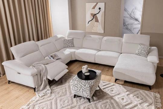 GAPPA U veľká modulová sedačka ve tvare U  s funkciou relax