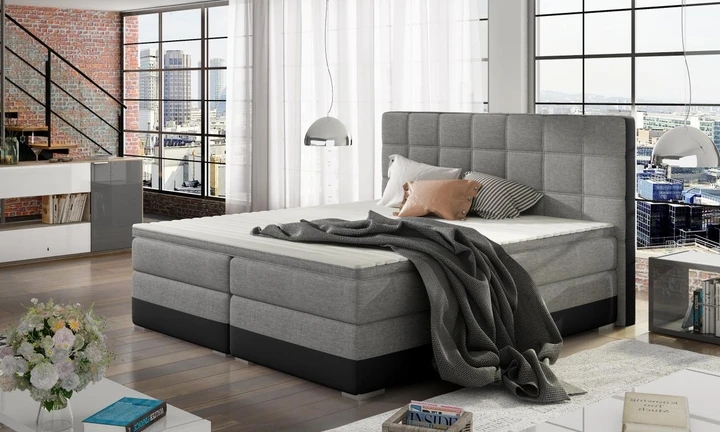 DANTE 140x200 boxspring posteľ s úložným priestorom