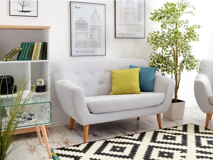 PANDORA 2 malá dizajnová pohovka v škandinávskom štýle