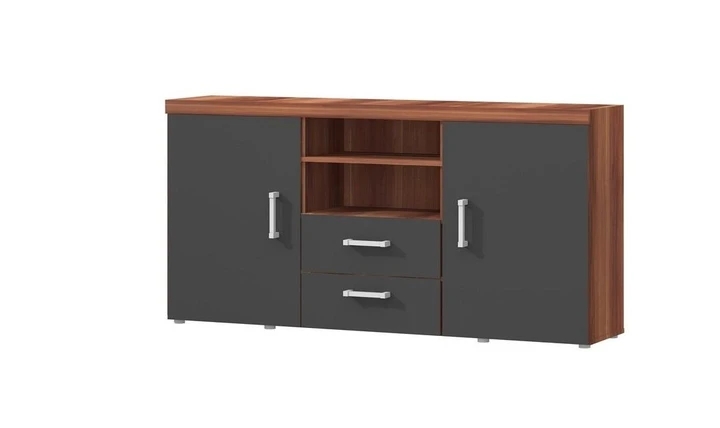 SAMBA III obývacia stena, dekor slivka/grafit