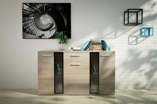 CAROL II komoda, dub sonoma