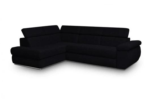 FABIOLA II rozkladacia rohová sedačka s nastaviteľnými opierkami hlavy a lakťov