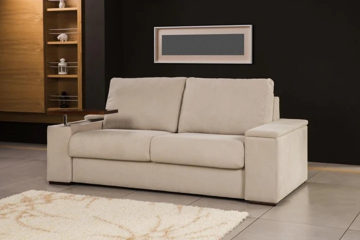 VALENCIA 140 pohovka na každodenné spanie s matracom, plocha spania 143x195 cm