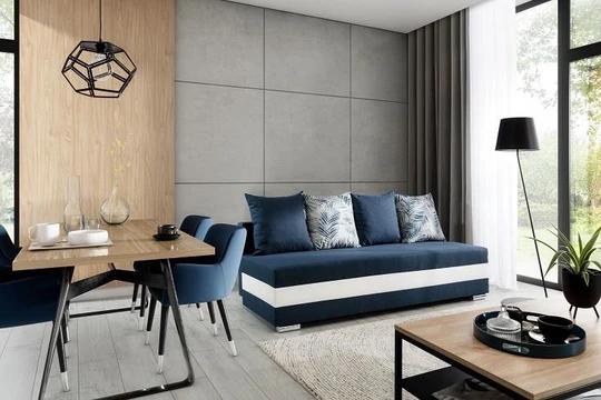 EDWARD malá rozkladacia pohovka s úložným priestorom