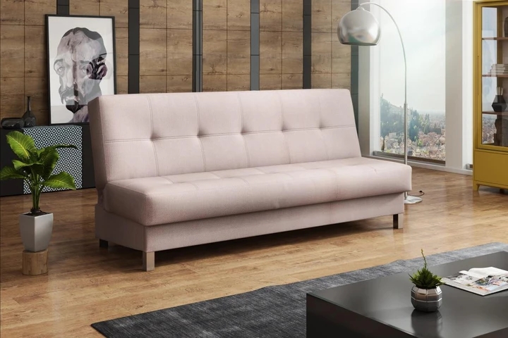 HAVANA elegantná malá rozkladacia pohovka s úložným priestorom