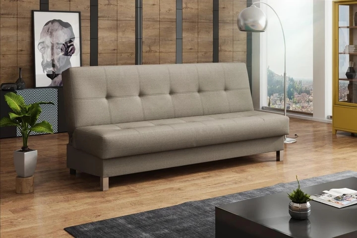 HAVANA elegantná malá rozkladacia pohovka s úložným priestorom