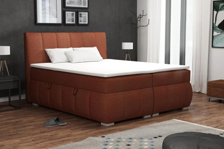 NOEL kontinentálna posteľ boxspring 140x200 cm s úložným priestorom