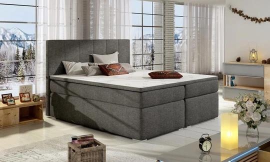BOLERO 160x200 boxspring posteľ s úložným priestorom