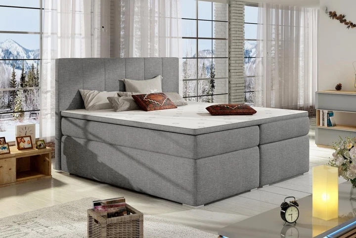BOLERO 160x200 boxspring posteľ s úložným priestorom