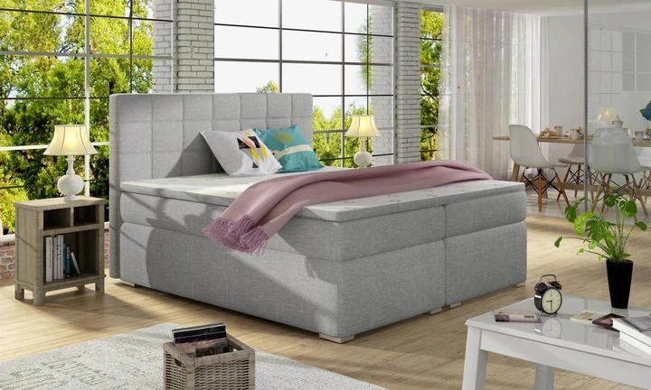 ALICIE 180x200 boxspring posteľ s úložným priestorom