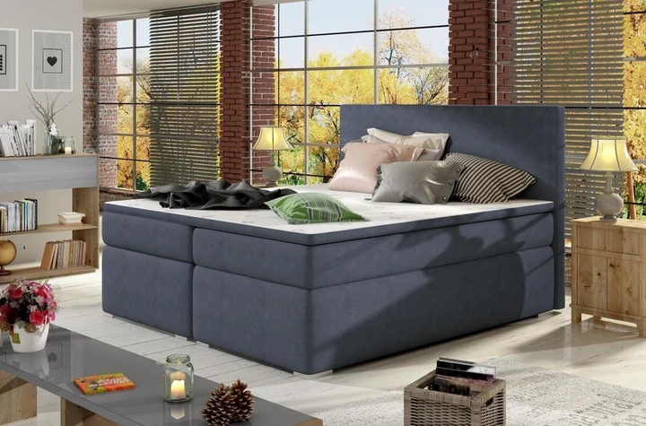 DIVALO 160x200 boxspring posteľ s úložným priestorom | 3 rozmery