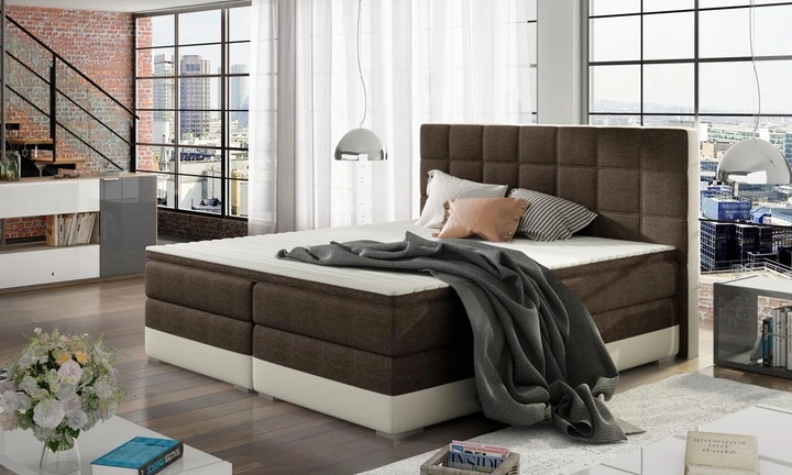 DANTE 160x200 boxspring posteľ s úložným priestorom