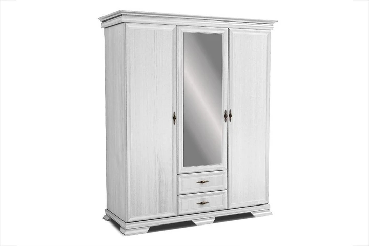 KORA KS2 šatníková skriňa so zrkadlom v provensálskom štýle | 2 DEKORY