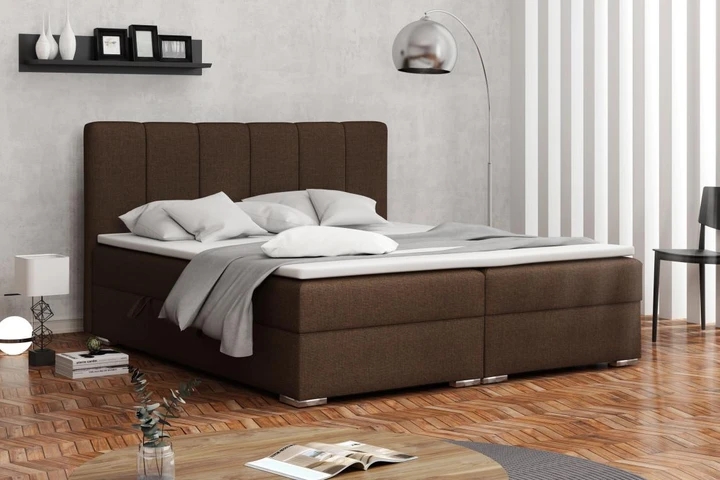 DENALI kontinentálna posteľ boxspring 140x200 s úložným priestorom