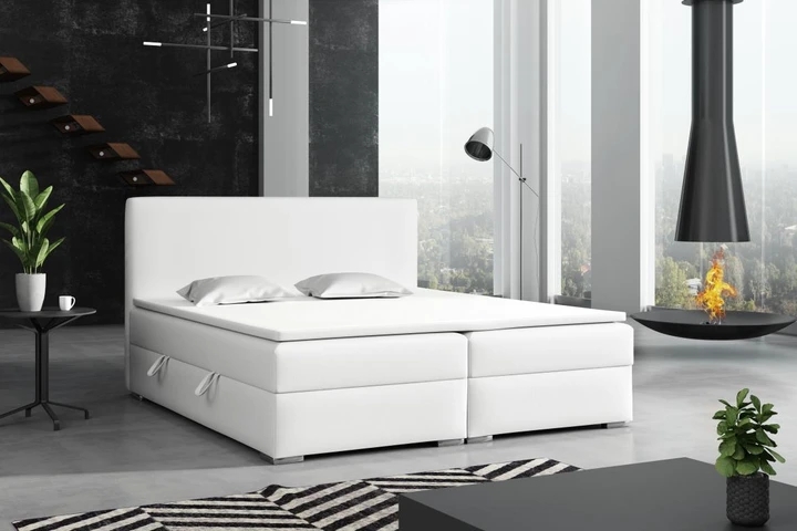 DETROIT kontinentálna posteľ boxspring 160x200 s úložným priestorom