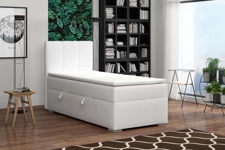 BRUCE boxspring posteľ 100x200 s úložným priestorom