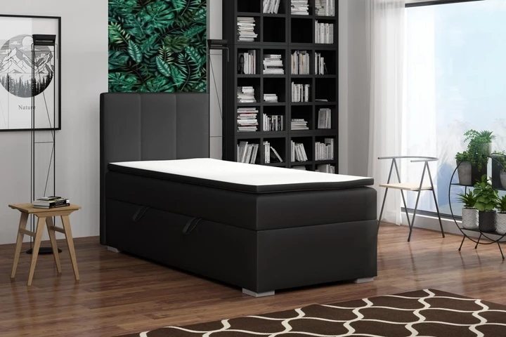 BRUCE boxspring posteľ 100x200 s úložným priestorom