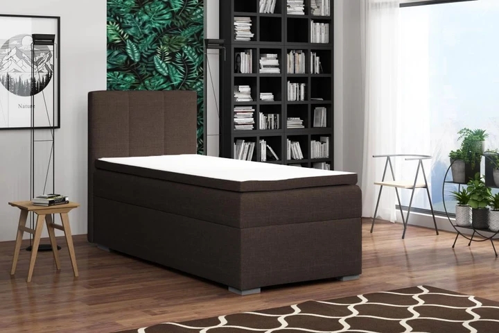 BRUCE boxspring posteľ 100x200 s úložným priestorom