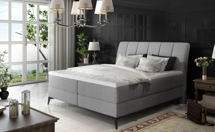 MARILYN 180x200 elegantná boxspring posteľ s úložným priestorom
