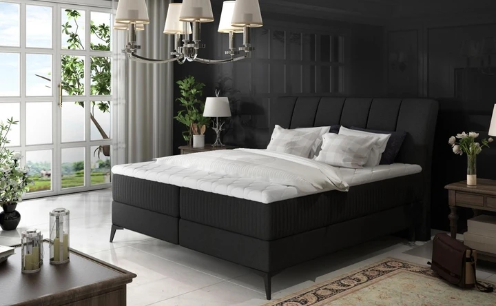 MARILYN 180x200 elegantná boxspring posteľ s úložným priestorom