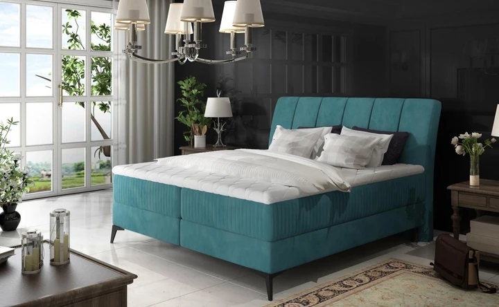 MARILYN 180x200 elegantná boxspring posteľ s úložným priestorom