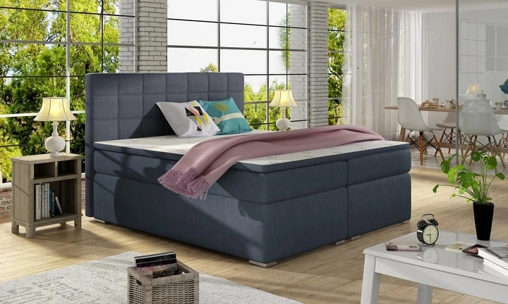 ALICIE 140x200 boxspring posteľ s úložným priestorom