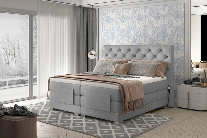 PUNTAS boxspring posteľ 180x200 s elektrickým polohovaním