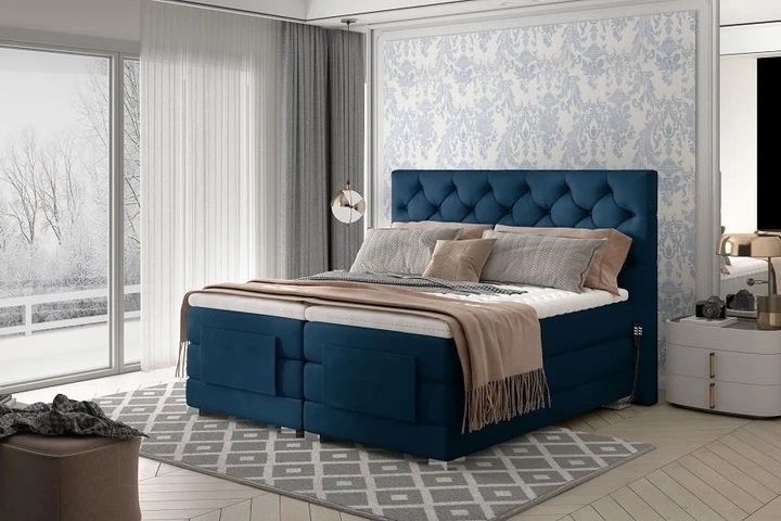 PUNTAS boxspring posteľ 180x200 s elektrickým polohovaním