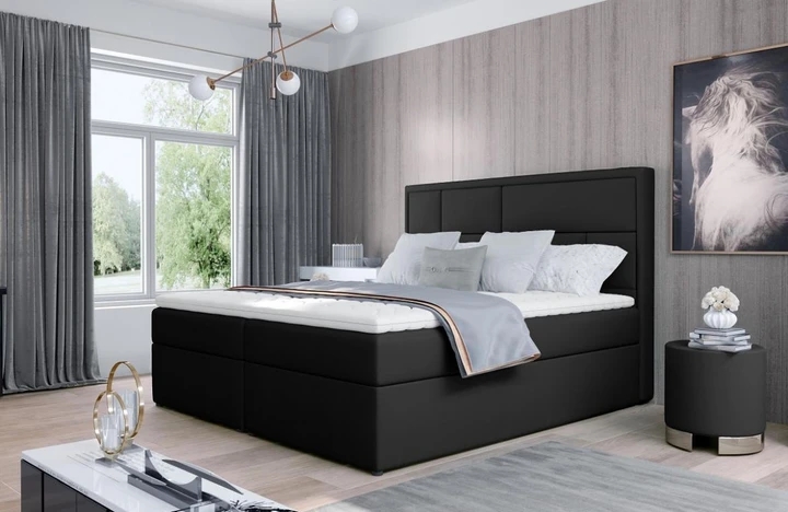 MILKA 140x200 boxspring posteľ