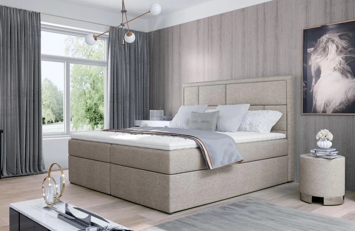 MILKA 180x200 boxspring posteľ