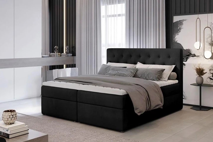 NORA 160x200 boxspring posteľ s úložným priestorom