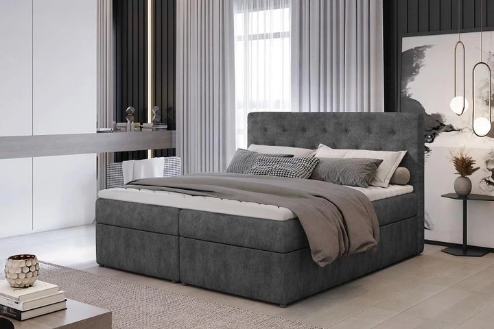 NORA 160x200 boxspring posteľ s úložným priestorom