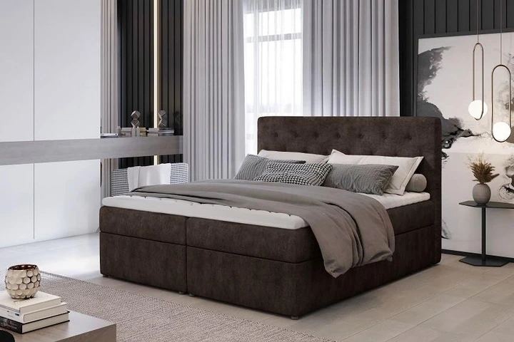 NORA 180x200 boxspring posteľ s úložným priestorom