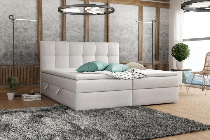 TERMI kontinentálna posteľ boxspring 180x200 s úložným priestorom