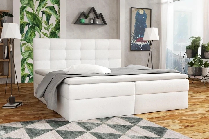APIRO kontinentálna posteľ boxspring 180x200 s úložným priestorom