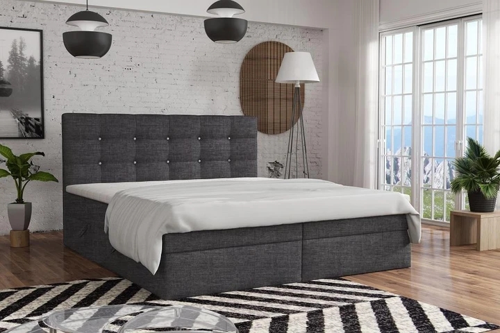FERNO kontinentálna posteľ boxspring 140x200 s úložným priestorom