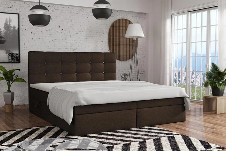 FERNO kontinentálna posteľ boxspring 140x200 s úložným priestorom