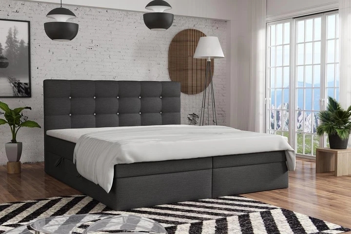 FERNO kontinentálna posteľ boxspring 180x200 s úložným priestorom