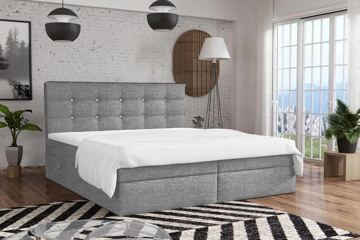 FERNO kontinentálna posteľ boxspring 180x200 s úložným priestorom