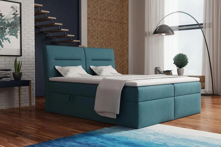 CASINO kontinentálna posteľ boxspring 180x200 s úložným priestorom