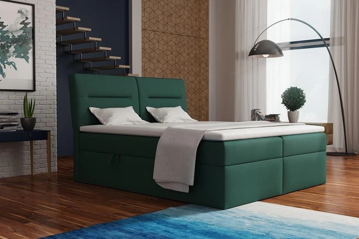 CASINO kontinentálna posteľ boxspring 180x200 s úložným priestorom