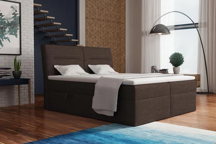 CASINO kontinentálna posteľ boxspring 180x200 s úložným priestorom